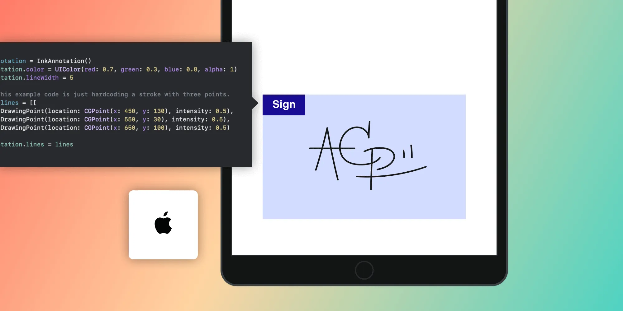 How to sign a PDF on iOS with Nutrient’s signature library